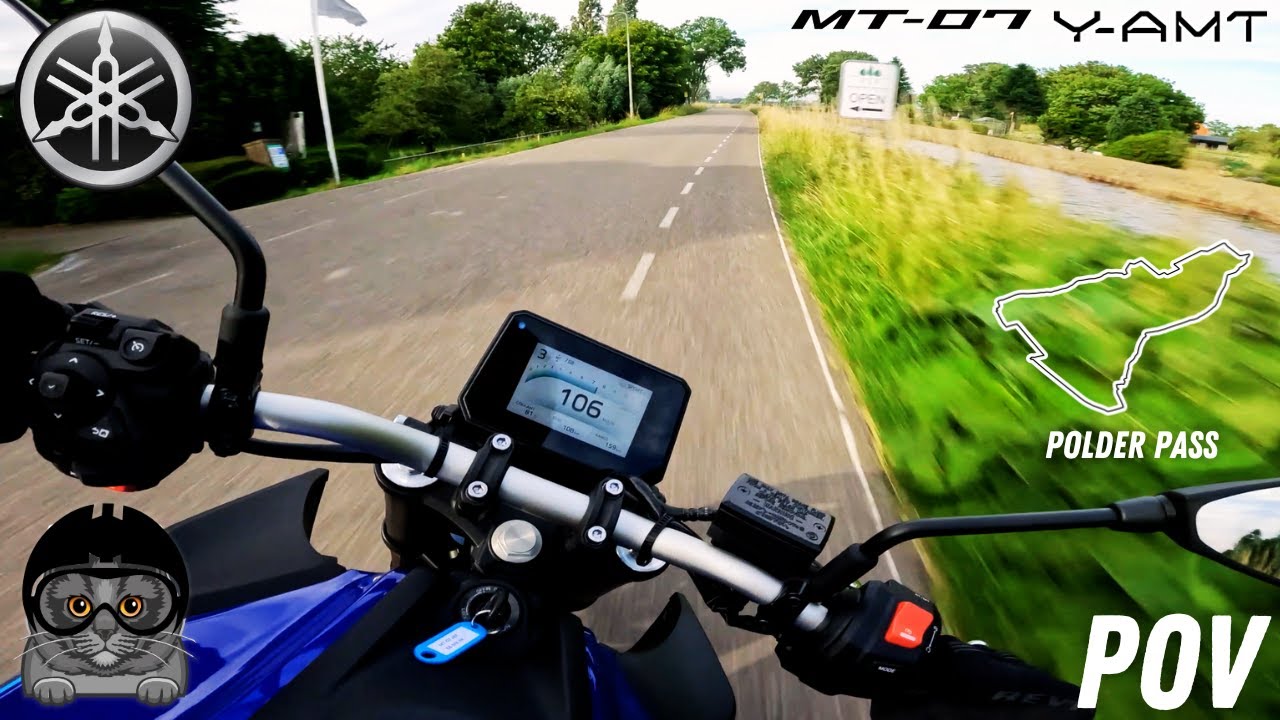 Yamaha MT-07 Y-AMT 2025 POV