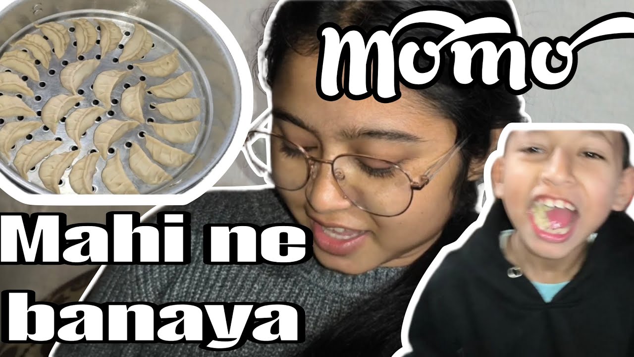 Aaj mahi ne banaya momo🤤🤤😋 #video #viral #momo#eatingmomo# funny #youtube 