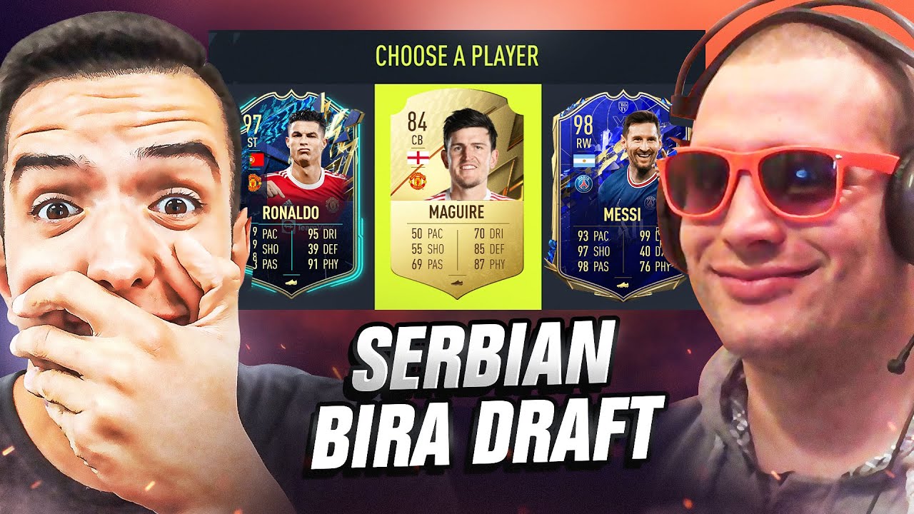 SERBIAN MI BIRA IGRACE ZA DRAFT! FIFA 22