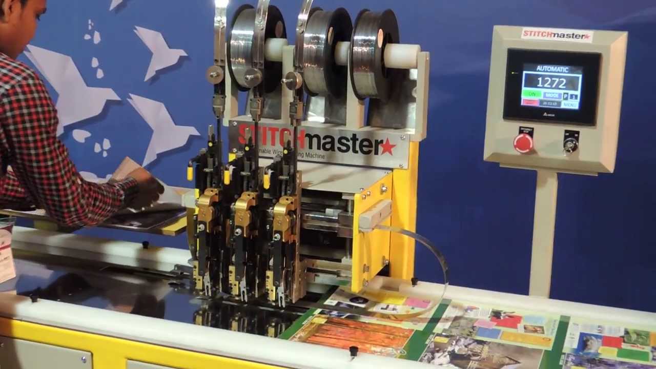 STITCHmaster + FOLDmaster : Pinning & Folding Machine by STALLION