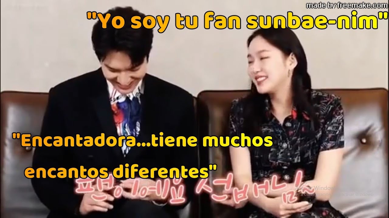 Momentos TIERNOS y divertidos de LEE MIN HO & KIM GO EUN en entrevistas (SUB ESPAÑOL)
