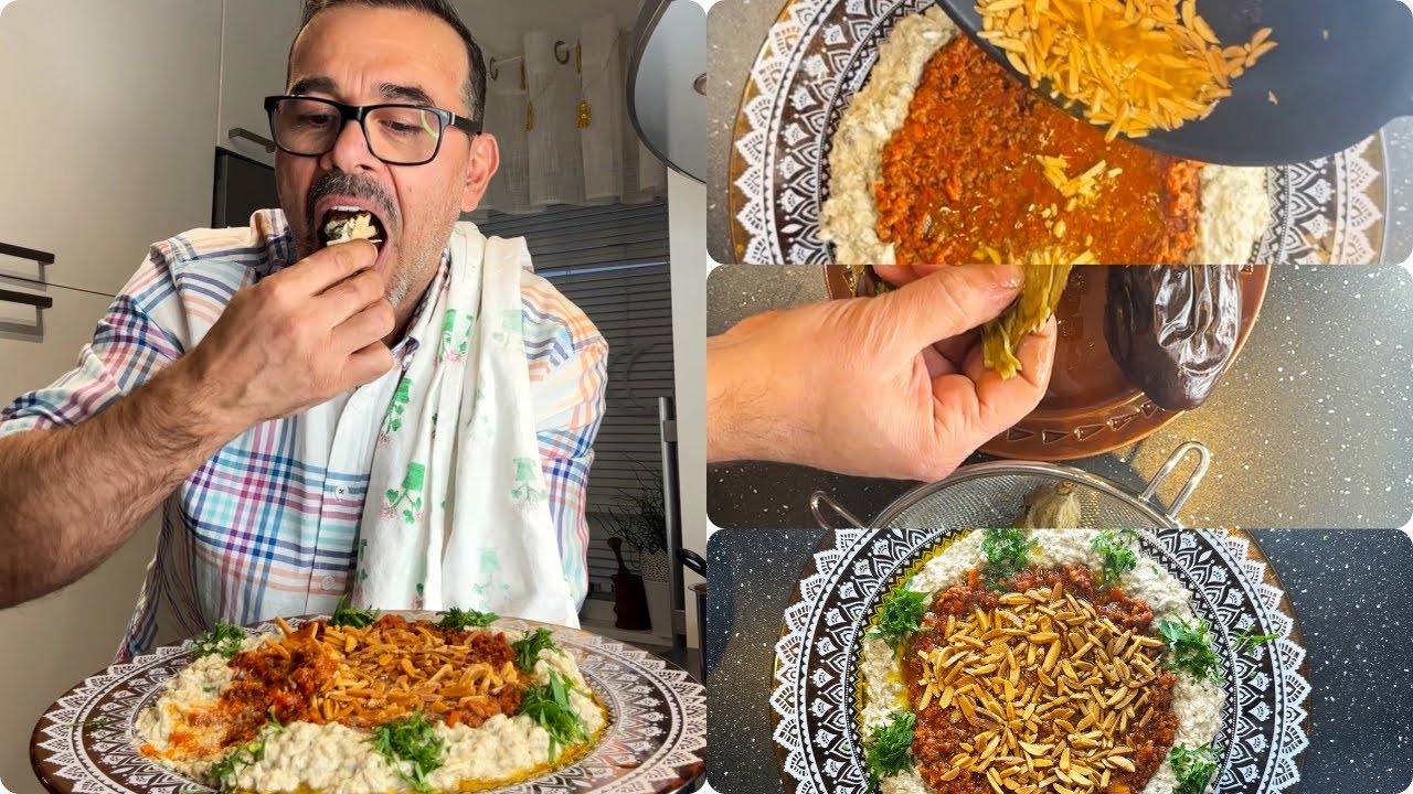 طريقة عمل الباطرش الحموي الملكي مع طريقة التزين | الشيف باسم