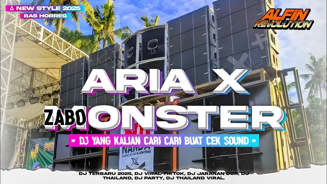 DJ ARIA X MONSTER YANG KALIAN CARI CARI BUAT CEK SOUND BASS GLERR | ALFIN REVOLUTION