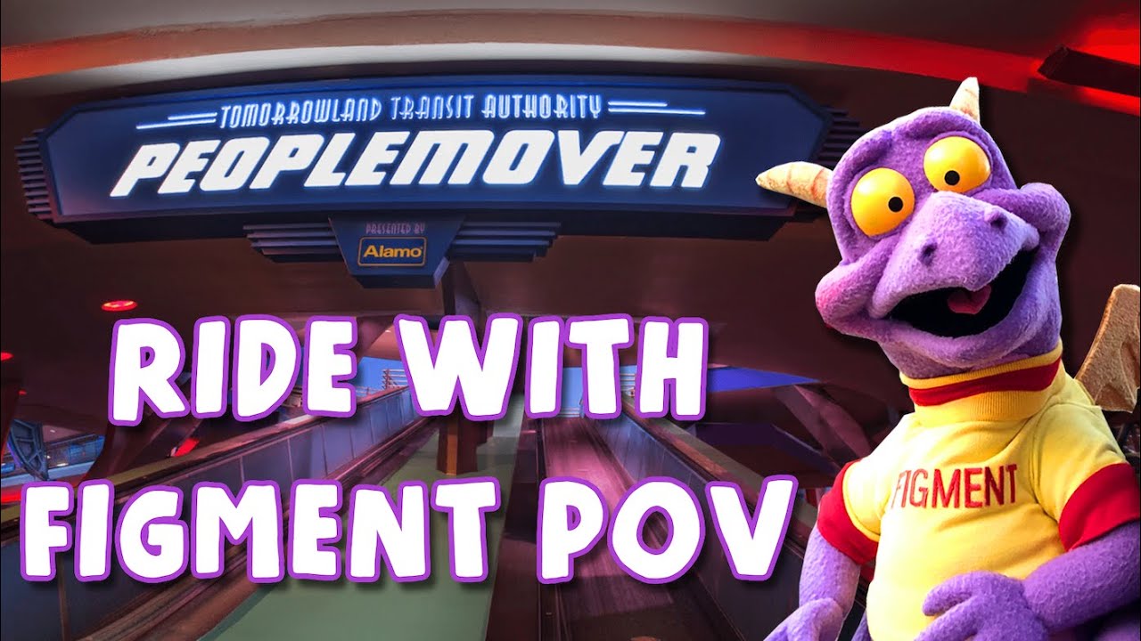 Ride The Peoplemover with Figment