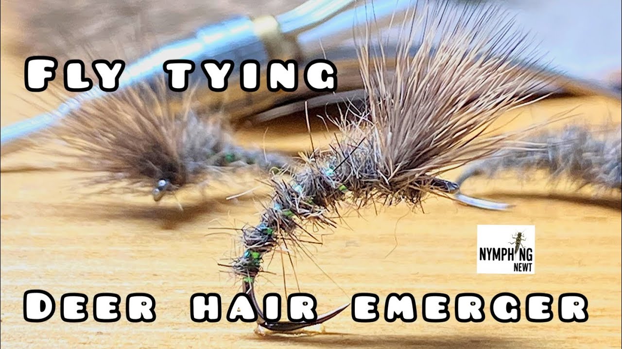 FLY TYING A DEER HAIR EMERGER (DHE) probably the best emerger pattern.