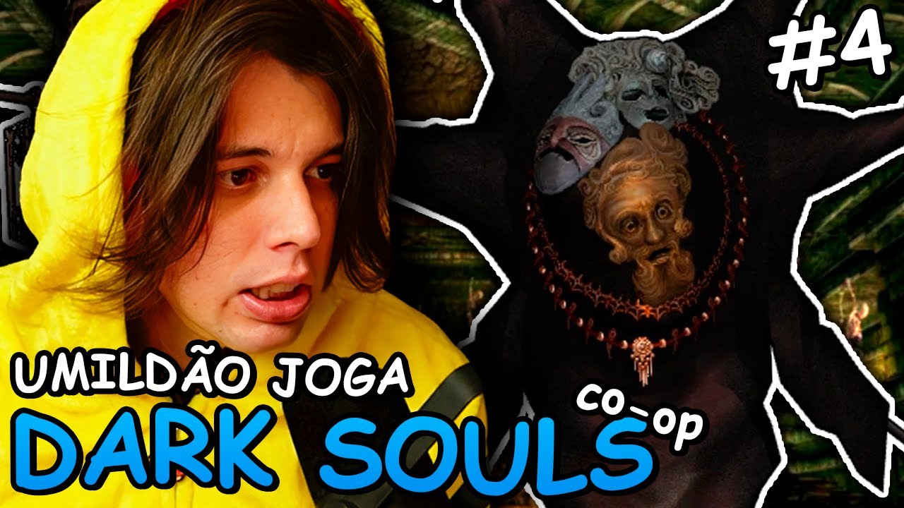 PELO MENOS FIZEMOS 1 BOSS... - Dark Souls COOP (Ft. @Raposito   )