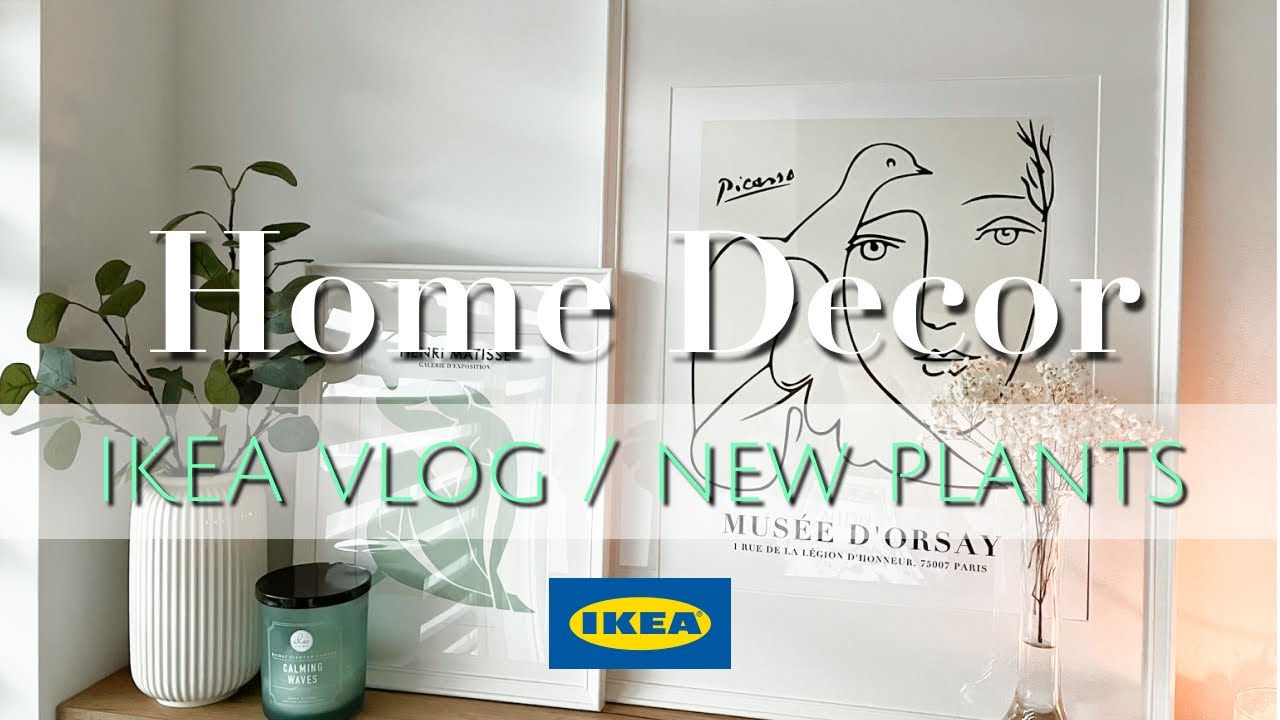 Домашнее украшение | 💫 ИКЕА влог и доставка | Новые постеры и растения! 🌱- Living alone -  Европа