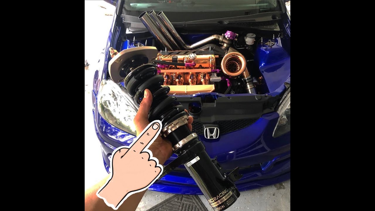 BC COILOVERS INSTALLED-RSX,EP3&EM2