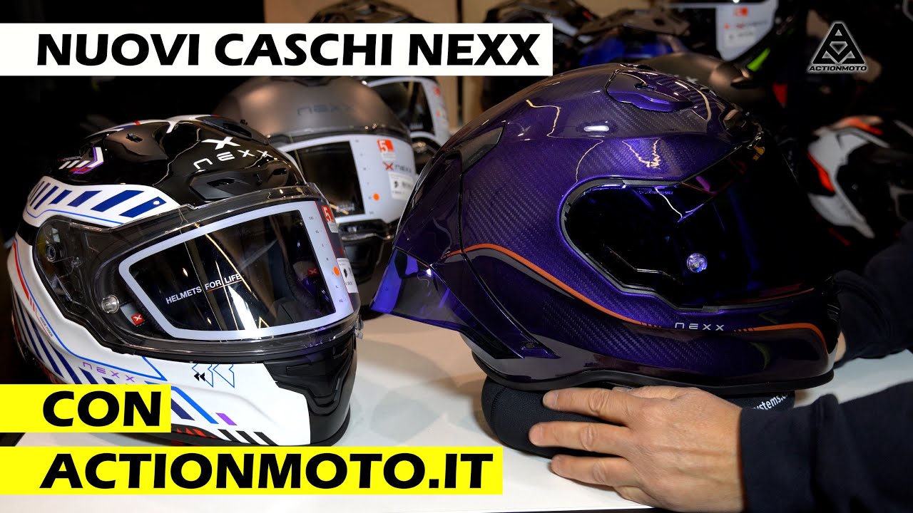 ACTIONMOTO presenta i nuovi caschi NEXX