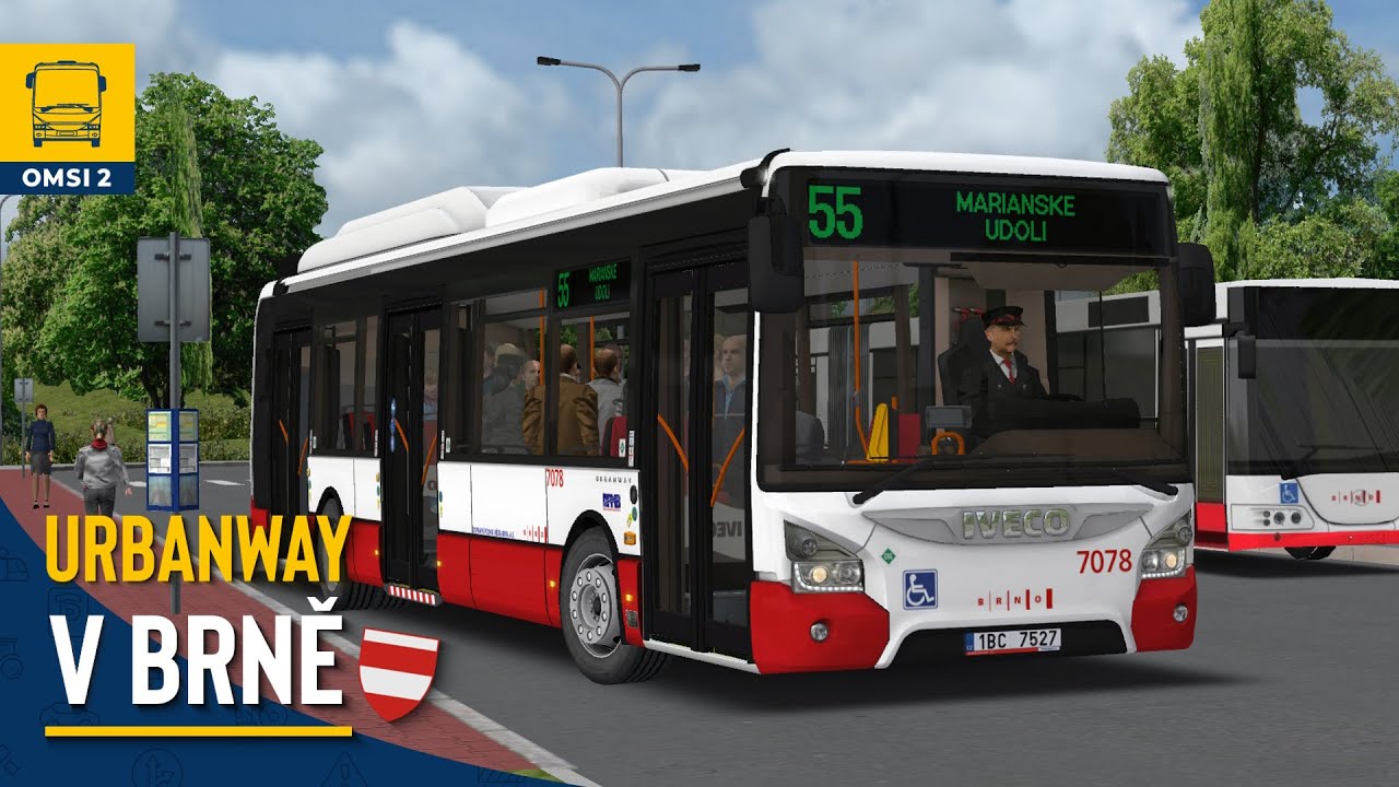 OMSI #123 - Konečně pořádnej URBANWAY v Brně! (DPMB úprava)
