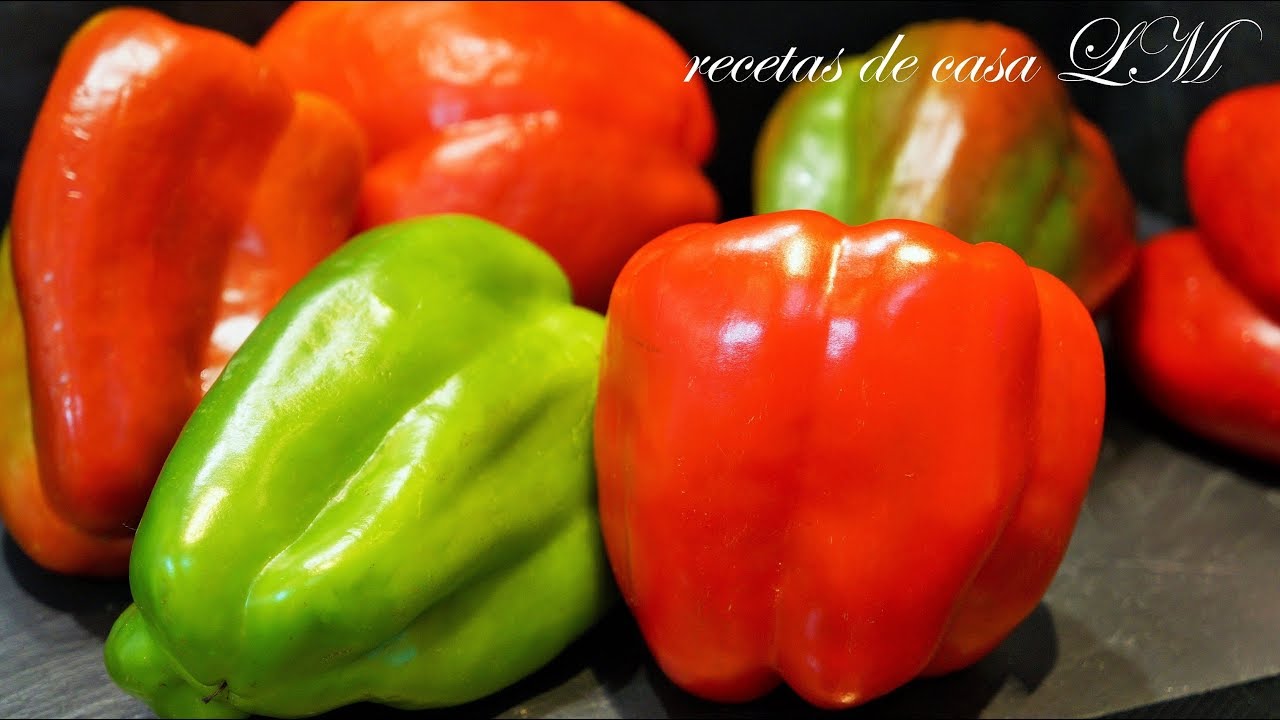 COMO ASAR PIMIENTOS EN 5 MINUTOS SIN HORNO