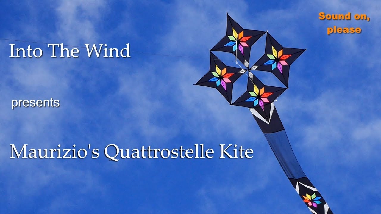 Maurizio's Quattrostelle Kite from ITW