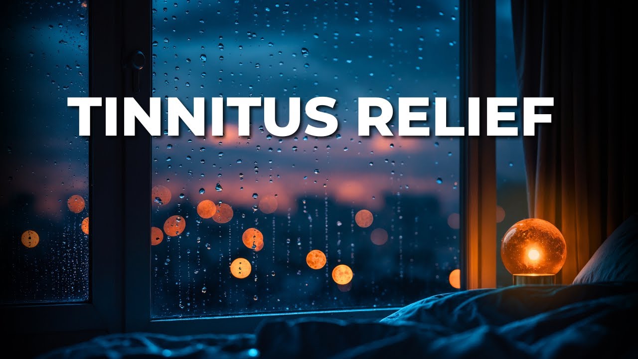 Tinnitus Relief for Deep Sleep | 432Hz Piano DARK SCREEN (High Definition Audio)