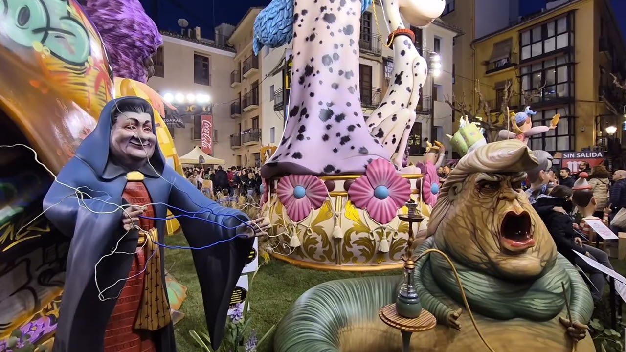 FALLA PLAZA DEL PILAR 2025 Sección Especial [ Monumento Espectacular en las Fallas de Valencia ]