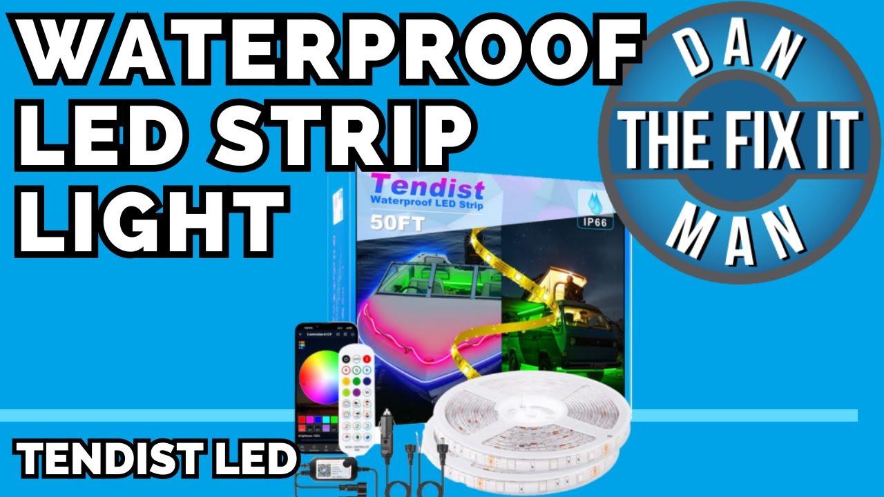 Tendist LED Waterproof Strip Light