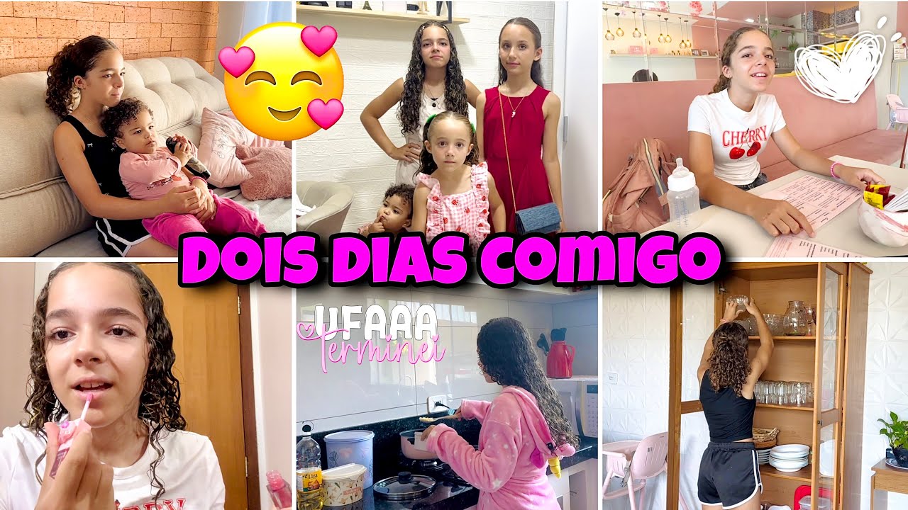 Tudo que faço antes e depois de ir pra escola, fui na missa com minha vó e numa doceira pela 1° vez🌸