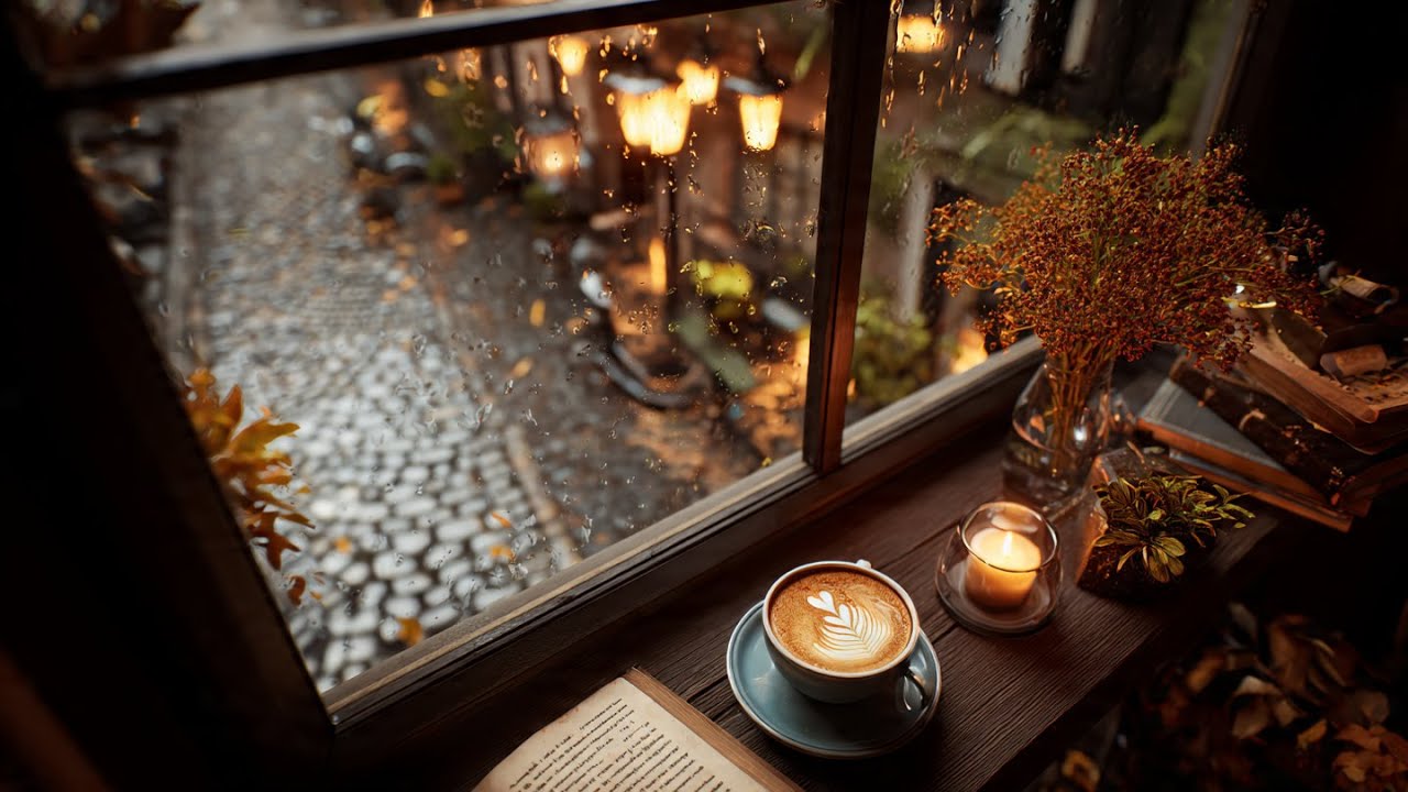 Best Instrumental Jazz Cafe Music for Evening Chill | Live Relaxing Vibes