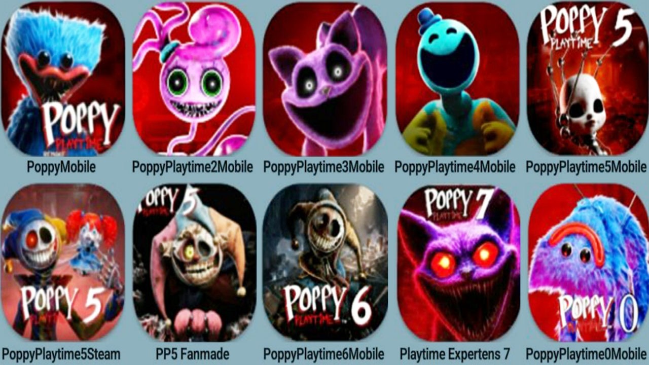 Poppy Playtime Mobile Chapter 1+2+3+4+5+6+7 | Poppy Playtime 0 Mobile | FullGame Ending