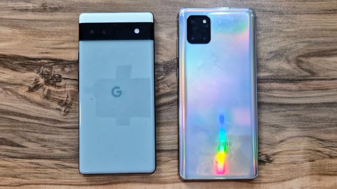 Google Pixel 6a vs Samsung Galaxy Note 10 Lite