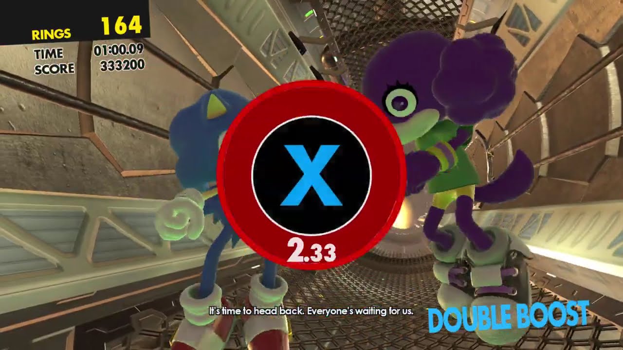 Sonic Forces - Eggman Empire Fortress: Final Judgement S-Rank with Super Sonic and Dog