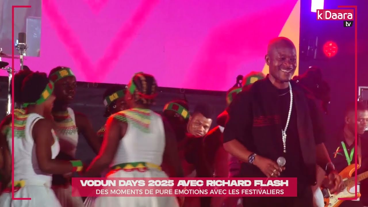 Richard Flash enflamme la scène des Vodun Days