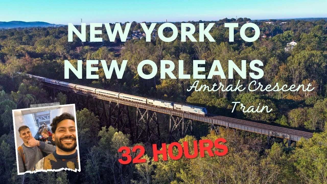 New York to New Orleans by Amtrak Crescent Train (2023)