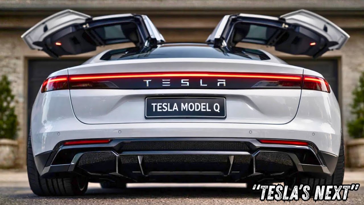 Новая Tesla совсем не похожа на Tesla… Model Q.