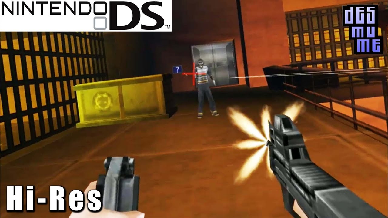 GoldenEye: Rogue Agent - Nintendo DS Gameplay High Resolution (DeSmuME)