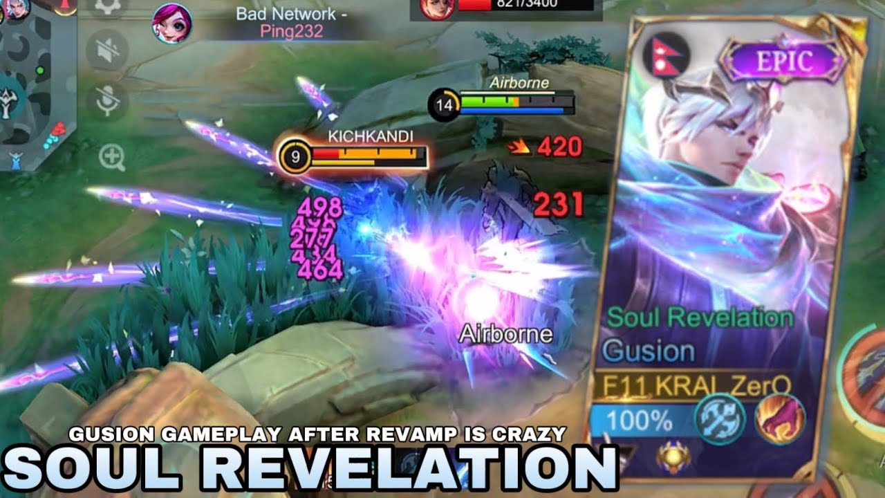 NEW GUSION AFTER REVAMP - SOUL REVELATION GAMEPLAY 🔥