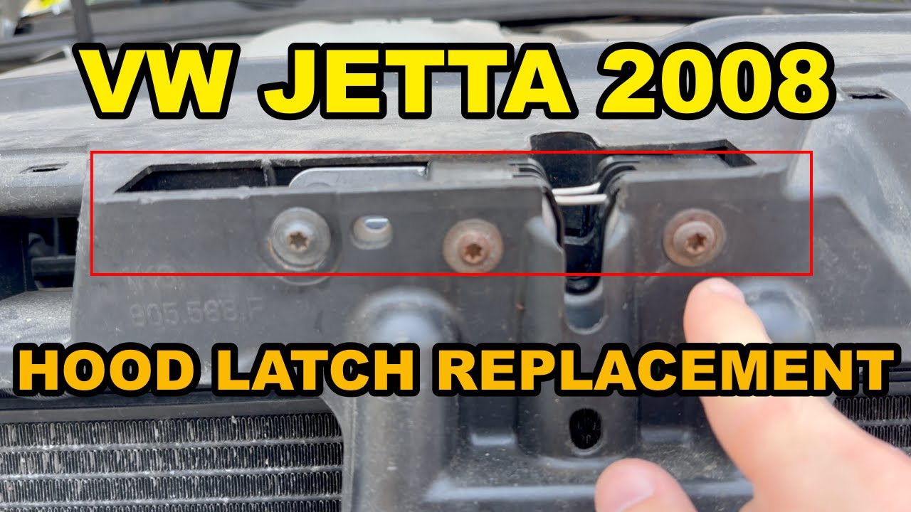 2008 VW Jetta MK5 Hood Latch Replacement - What Not To Do