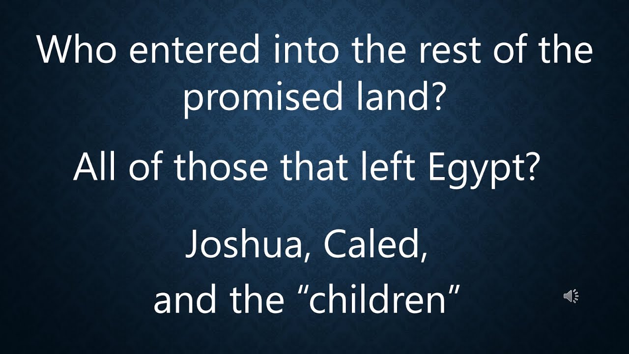 Finding Hebrews - The Promised “Rest” in Hebrews: The Exodus Warning Explained - 12/28/2025