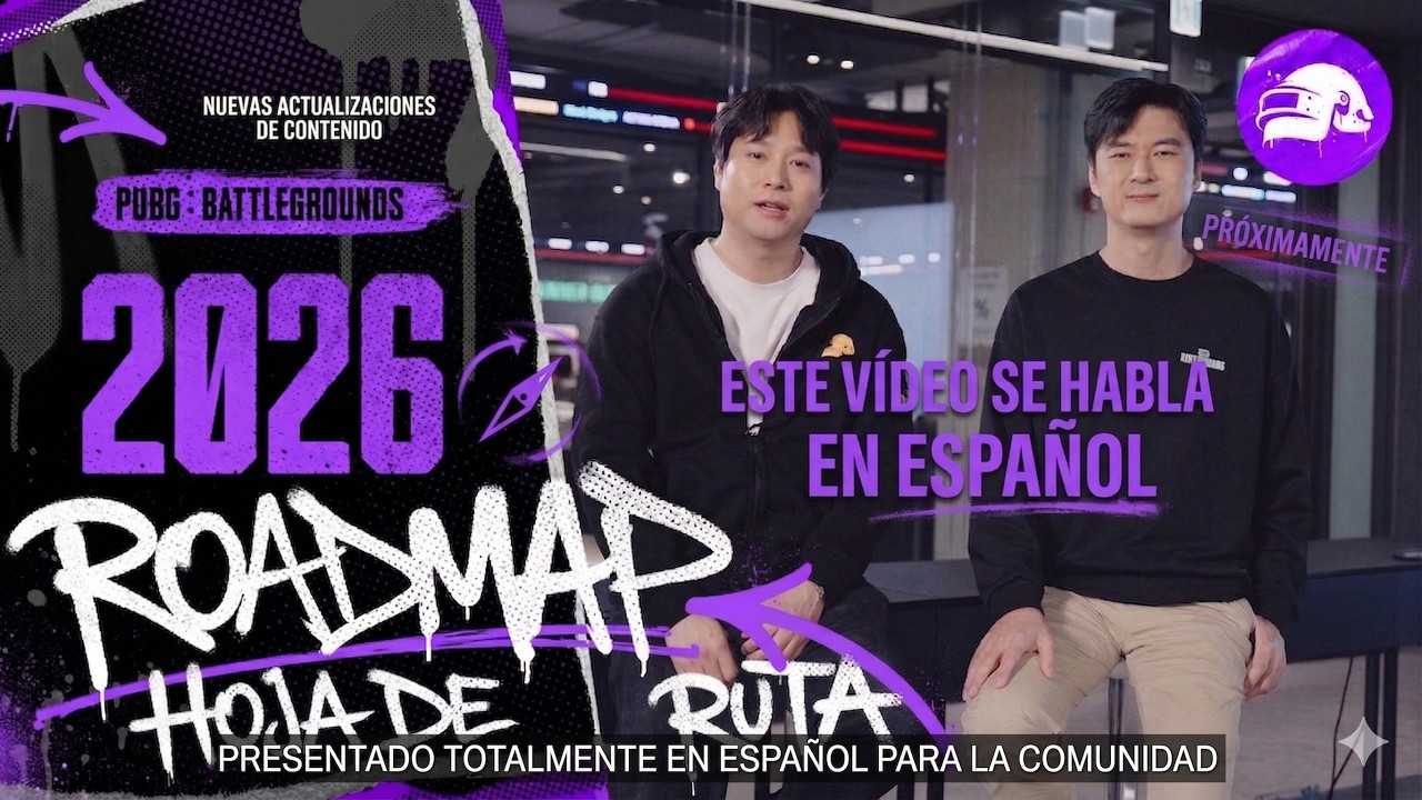 PUBG: BATTLEGROUNDS 2026 Roadmap EN ESPA&Ntilde;OL