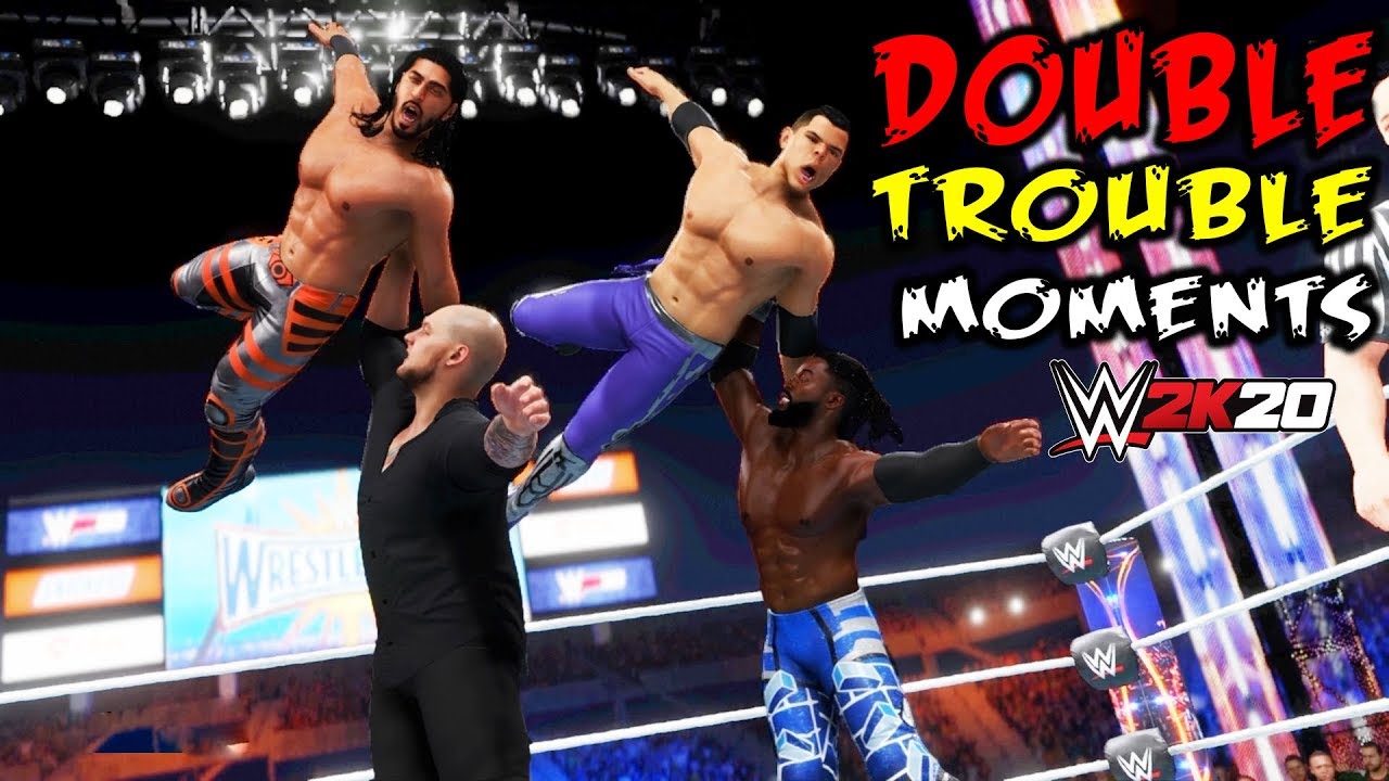WWE 2K20 Double Trouble Moments!