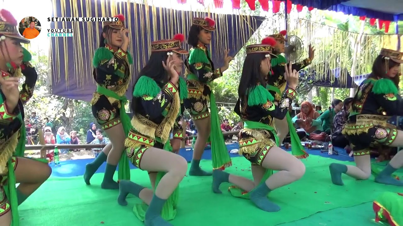 LEPAS MERIAM - Dolalak TUNAS KARYA - di Gunung Teges, Kemiri, Purworejo. Tgl. 15 Agustus 2019