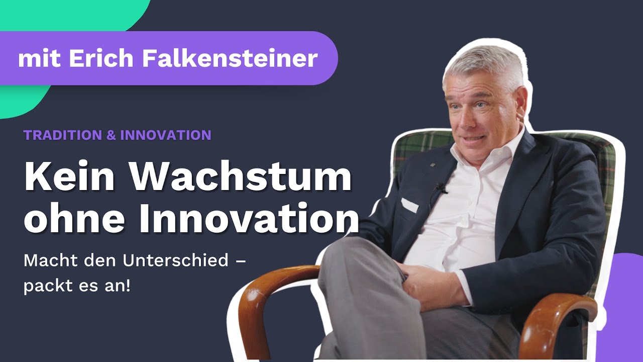 Kein Wachstum ohne Innovation | Webinar mit Erich Falkensteiner