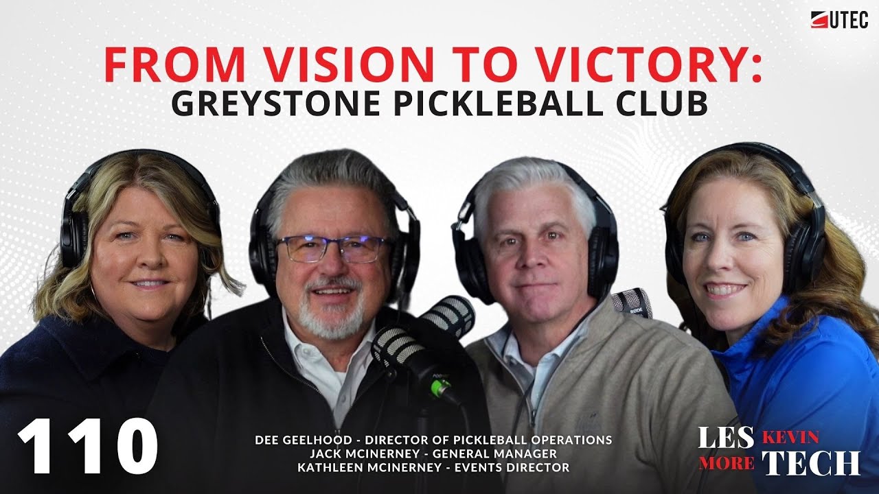 From Vision to Victory: Greystone Pickleball Club | Les Kevin More Tech | Episode 110