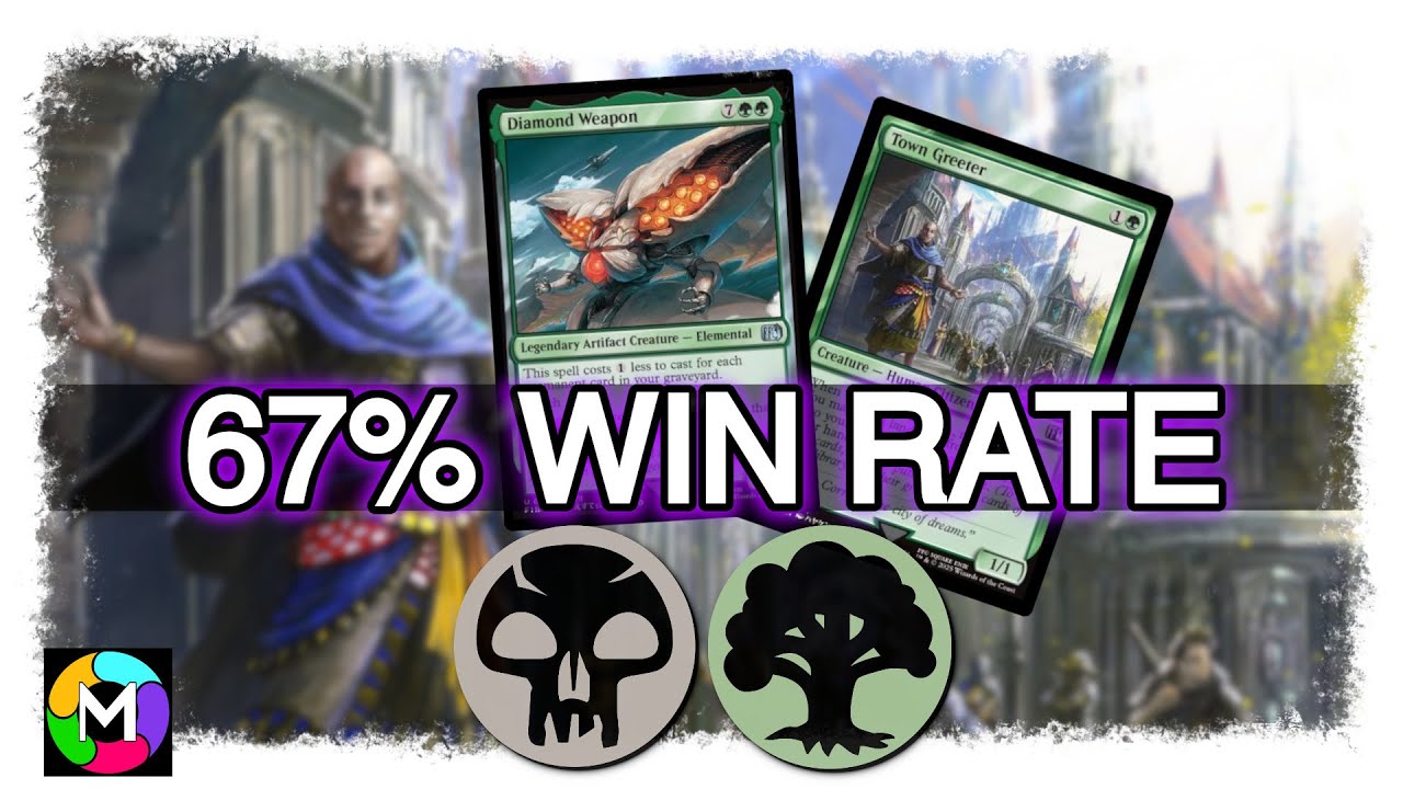 NO RARES Golgari shines like a diamond! 💀🌳 (MTG Arena Final Fantasy Standard Best Budget Deck)