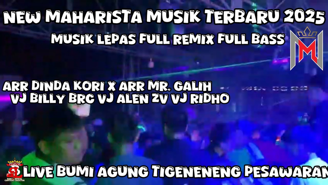 MUSIK LEPAS MAHARISTA MUSIK ALUNAN OJK AHI BILLY TERBARU/JAM TERBANG 00:00 LIVE PESAWARAN 2025