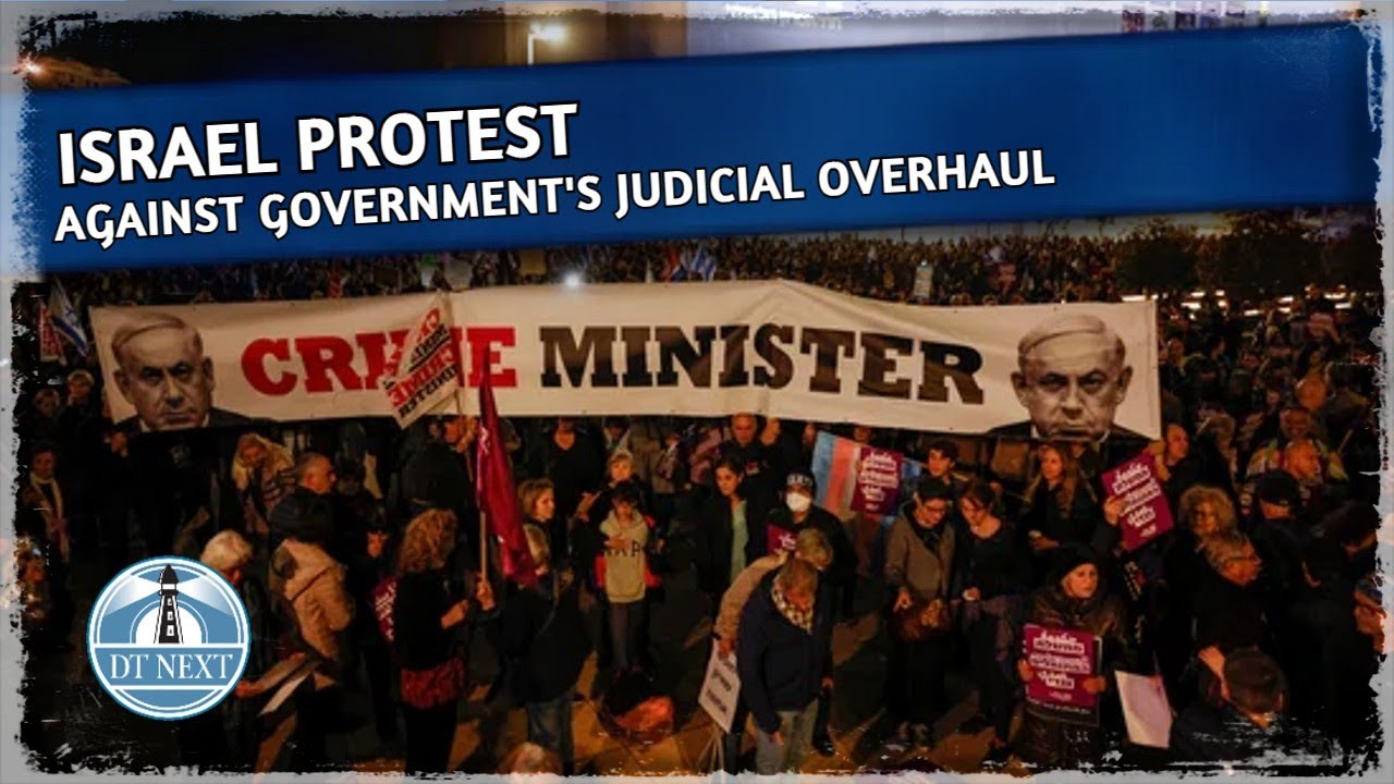 Protest over government's judicial overhaul | DT Next