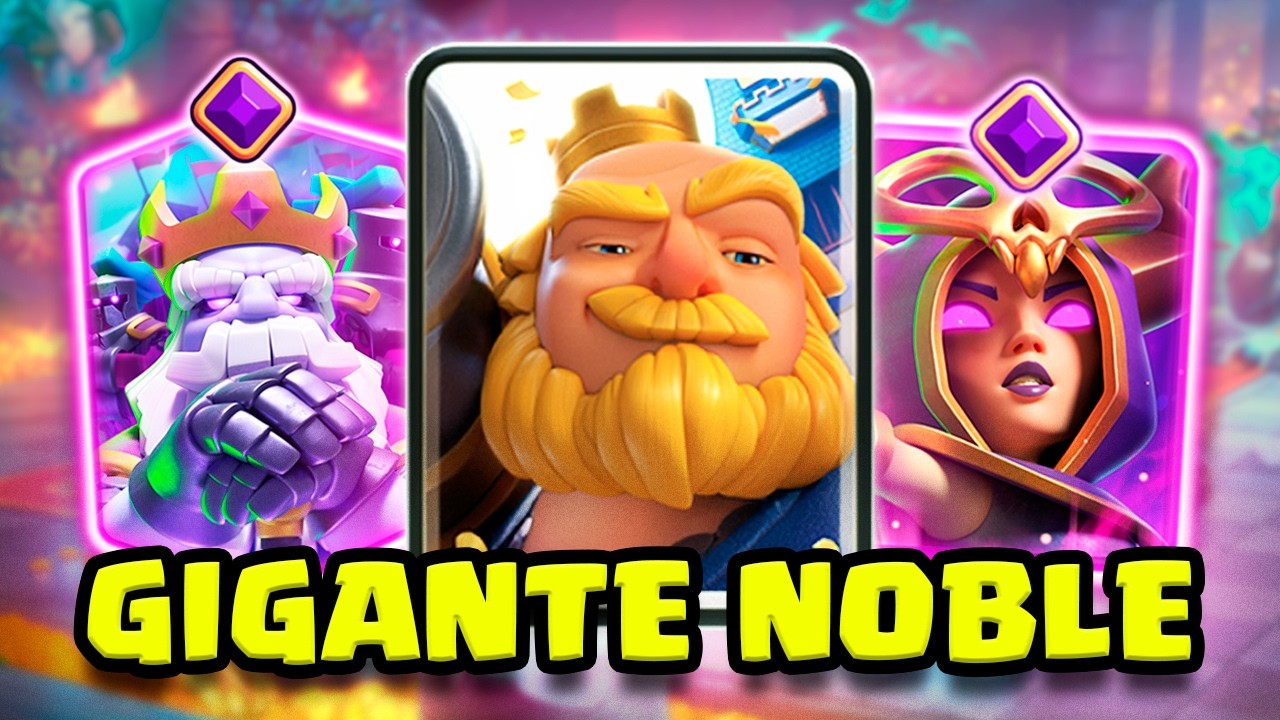 Este mazo de GIGANTE NOBLE está muy roto para subir copas 🏆