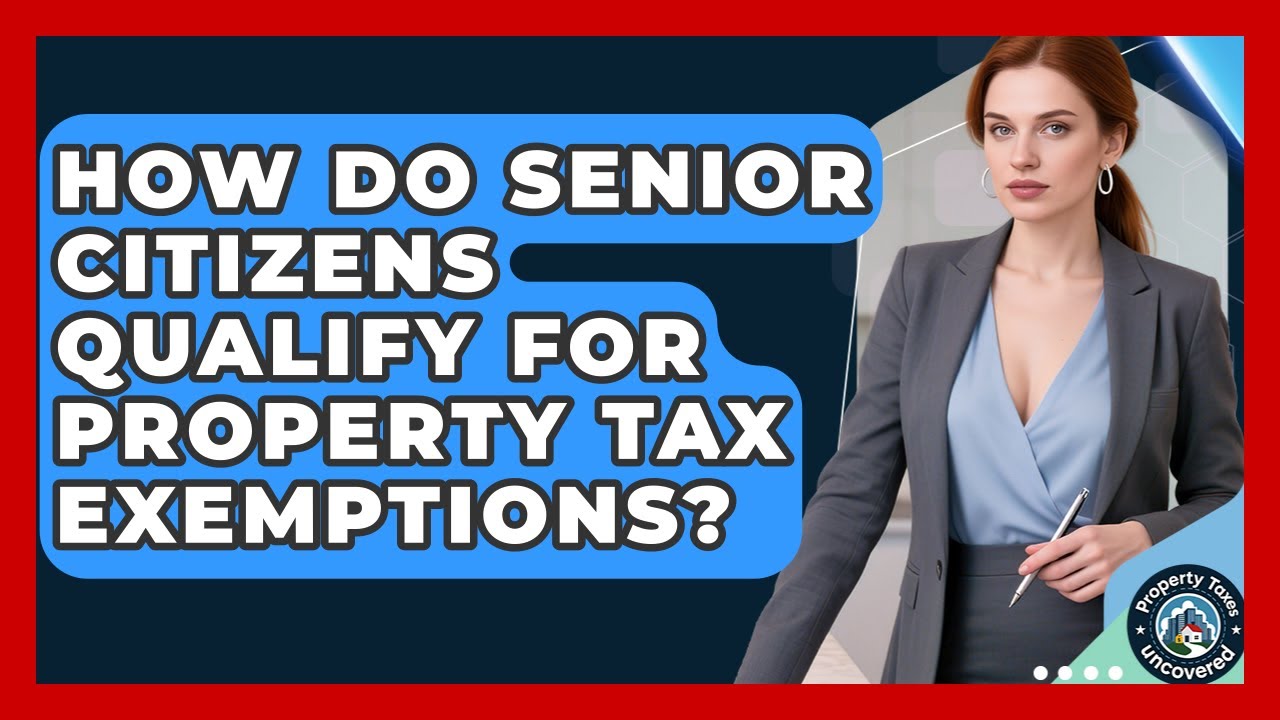 How Do Senior Citizens Qualify For Property Tax Exemptions? - Property Taxes Uncovered