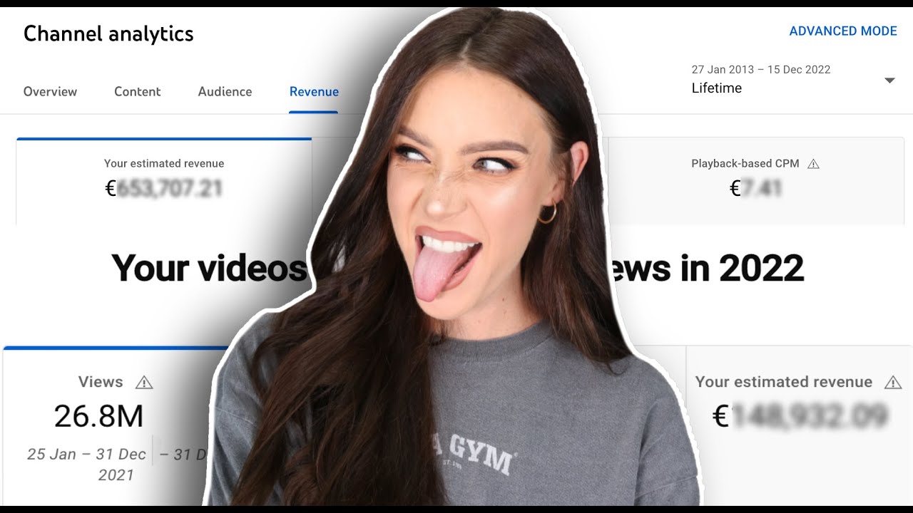 how much YouTube paid me this year (2022) + my tips for making money from Adsense