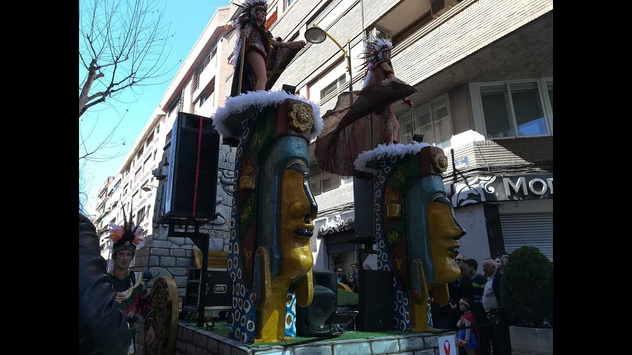 Desfile nacional del Domingo de Piñata carnaval 2019 Ciudad Real