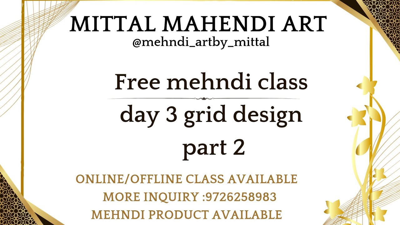 mittal mahendi art is live