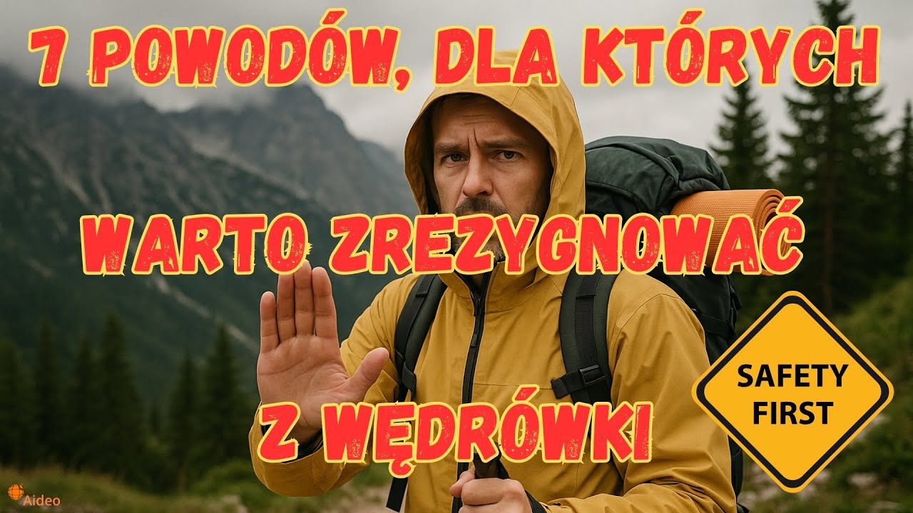 7 powod&oacute;w, dla kt&oacute;rych warto zrezygnować z wędr&oacute;wki