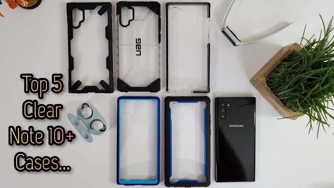 Top 5 Clear Cases for Samsung Galaxy Note 10...