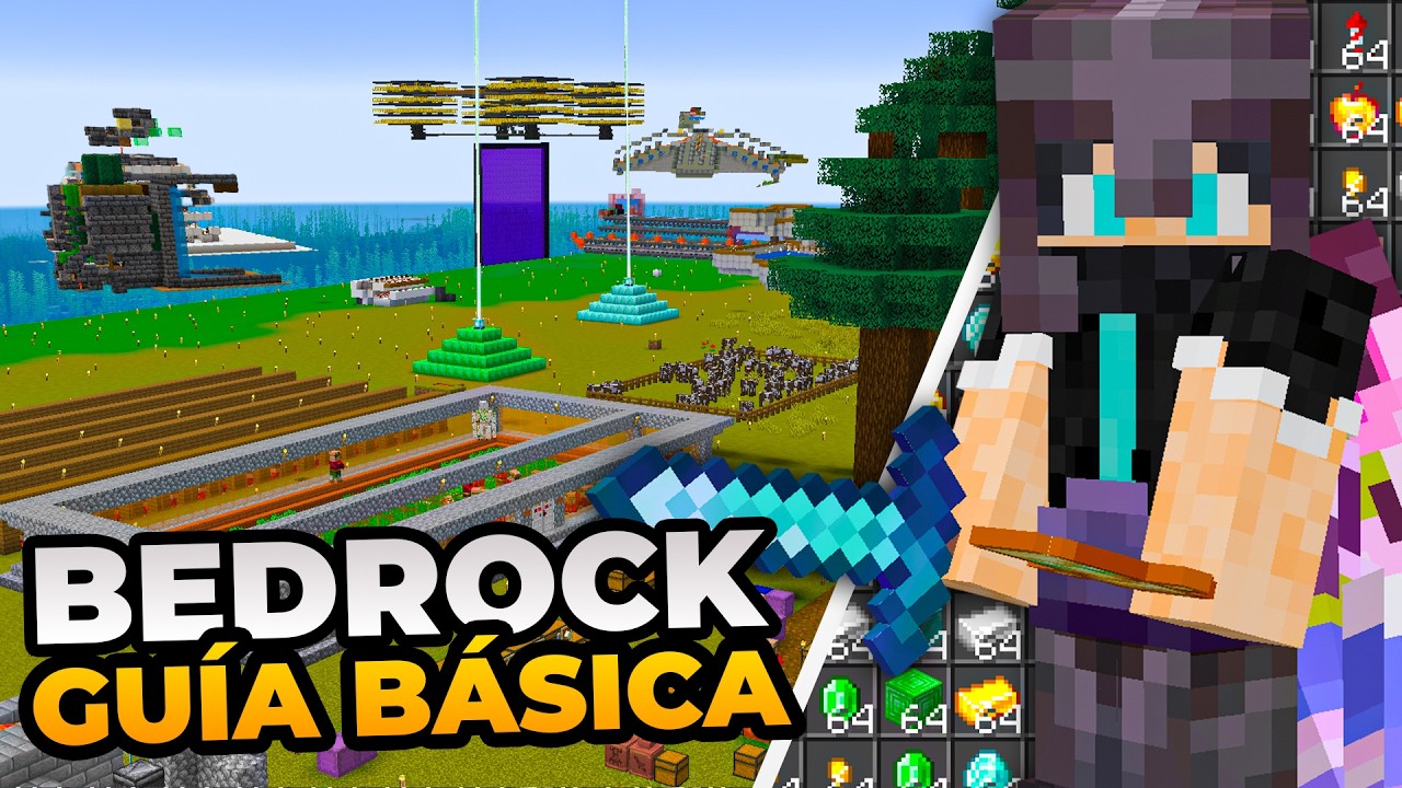 Как начать техническое выживание 1.20 - 1.21 | Minecraft Bedrock