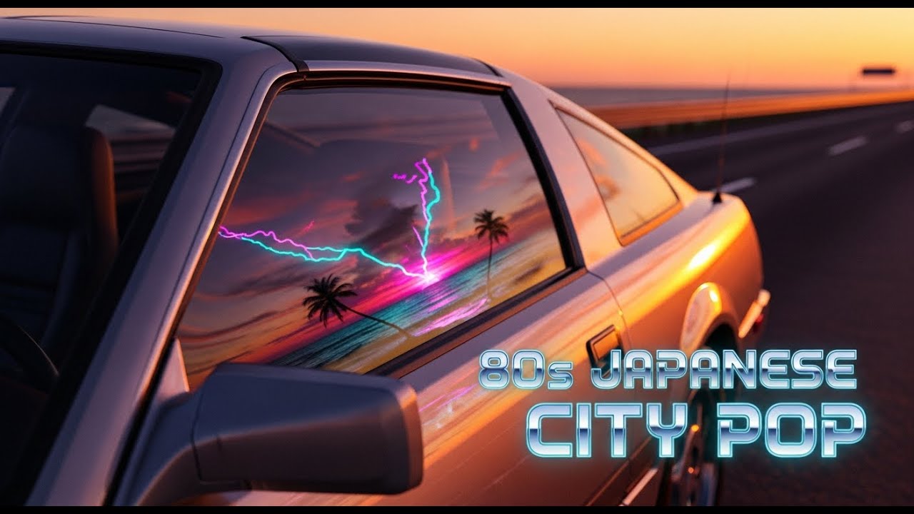 80s Japanese City Pop Live 24/7 🌃 Tokyo Night Radio