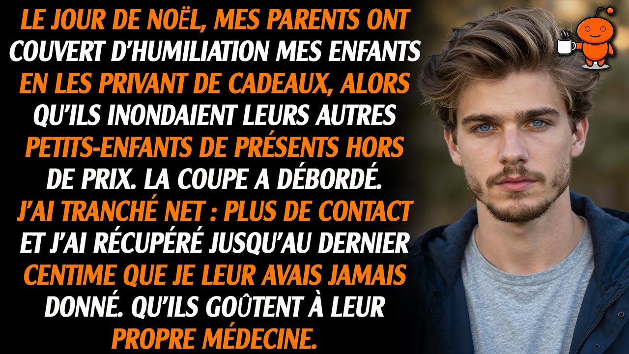 À Noël, mes parents ont vraiment blessé mes enfants en ne leur donnant aucun cadeau, alors que les..