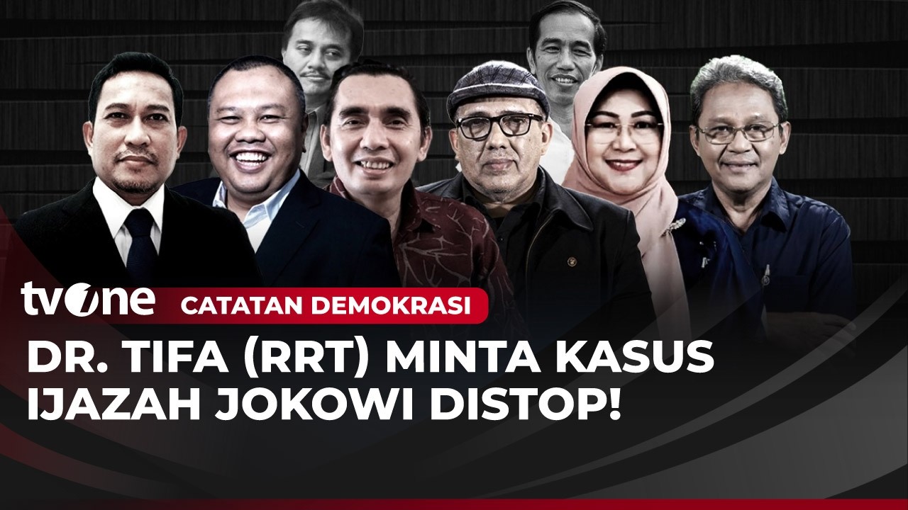 [FULL] dr. Tifa (RRT) Minta Kasus Ijazah Jokowi Distop! | Catatan Demokrasi tvOne